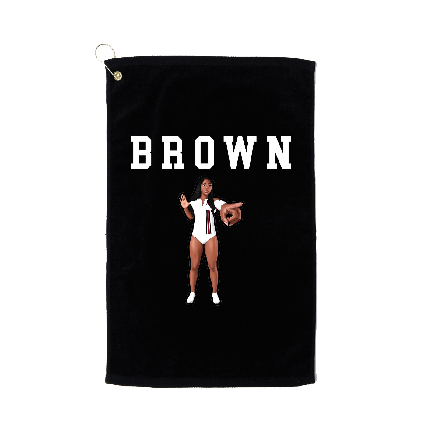 Golf Towel — Shirsey in Black