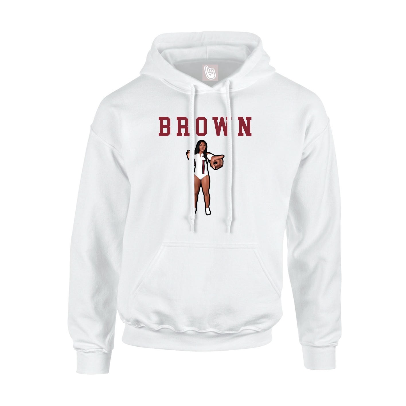 Youth Hoodie — Shirsey in White