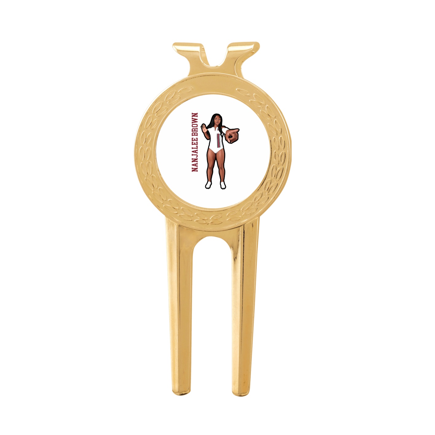 Divot Tool with Ball Marker — Name Vertical in Classic