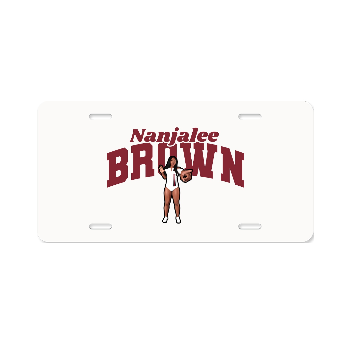 License Plate — Signature Arch in Classic