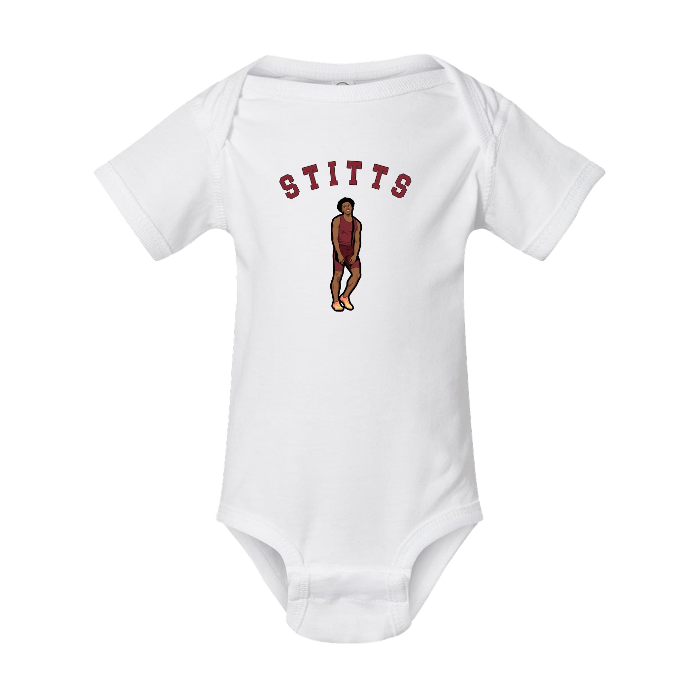Baby Onesie — Shirsey Arch in White