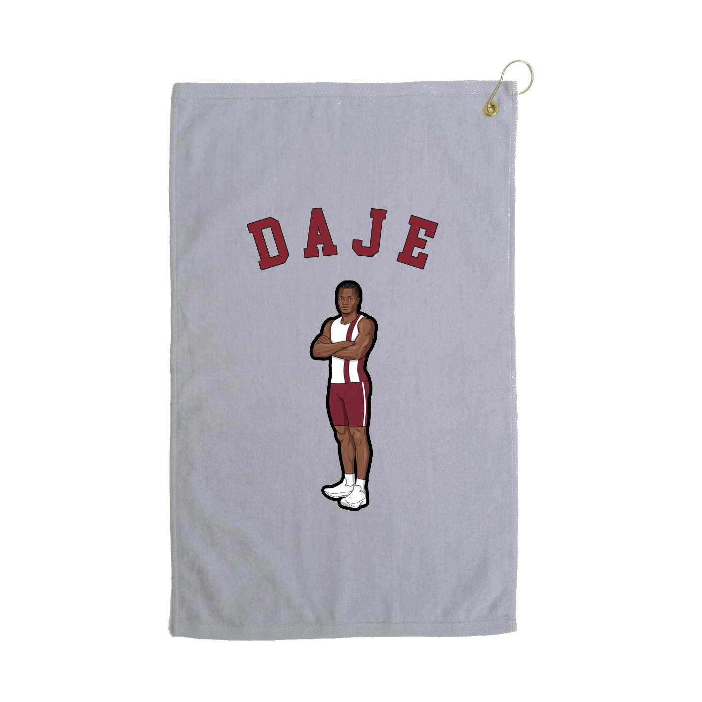 Golf Towel — Shirsey Arch in Grey