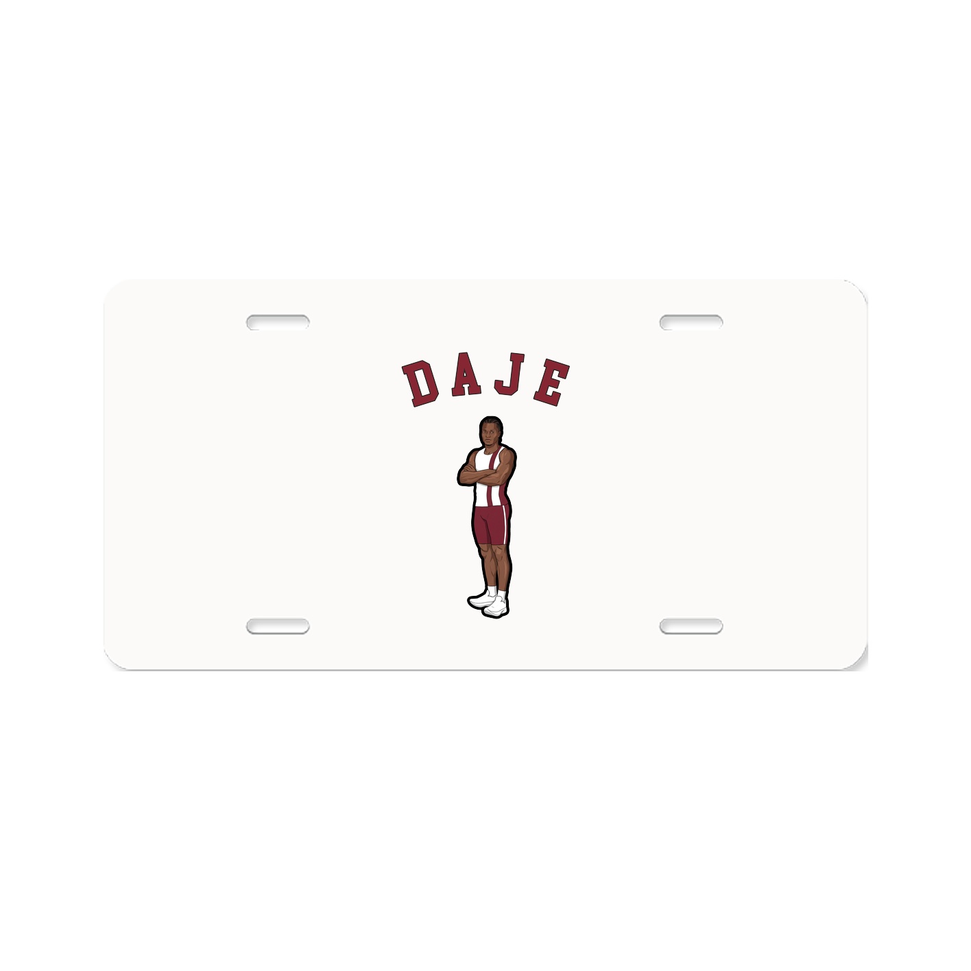 License Plate — Shirsey Arch in Classic