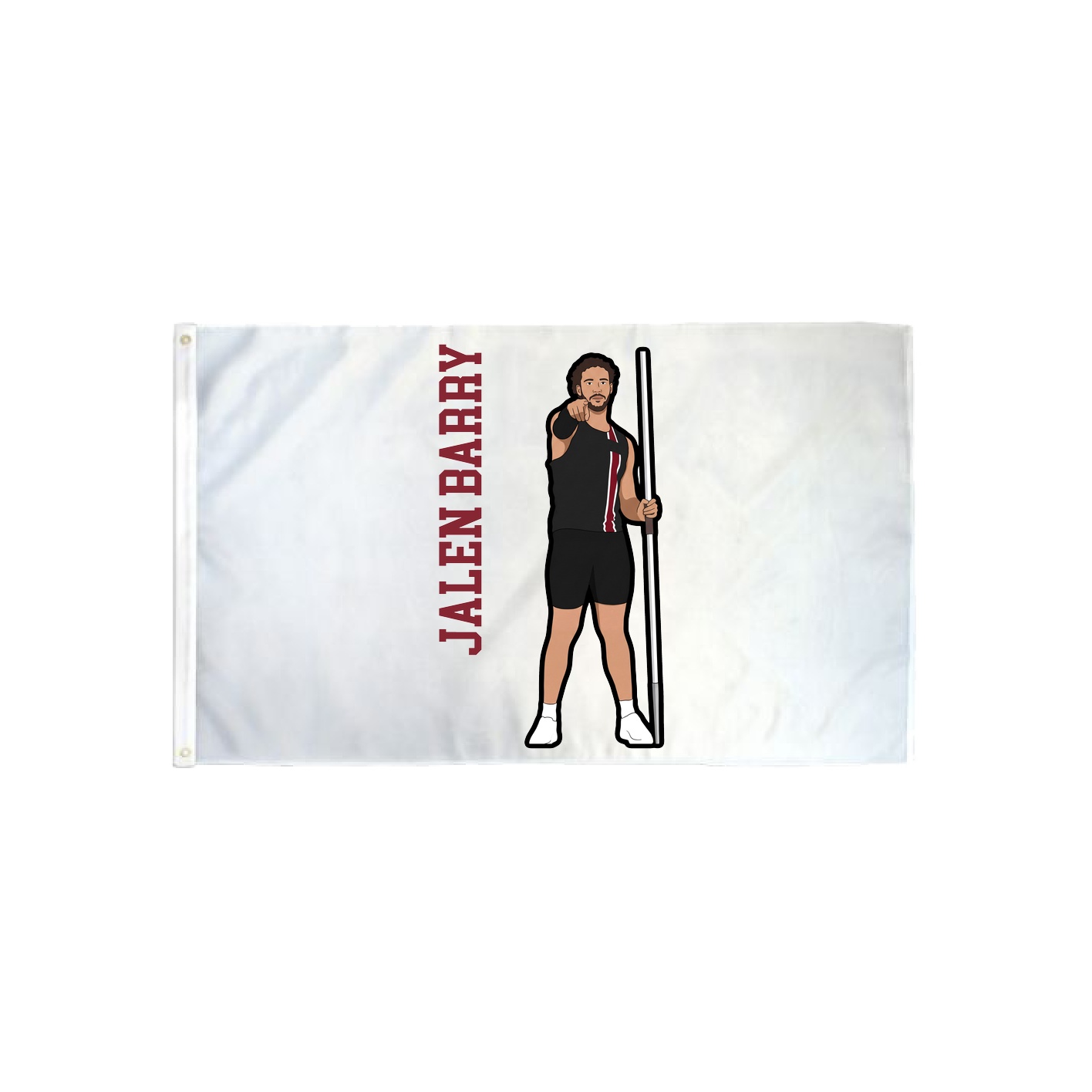 3x5 Flag — Name Vertical in Classic