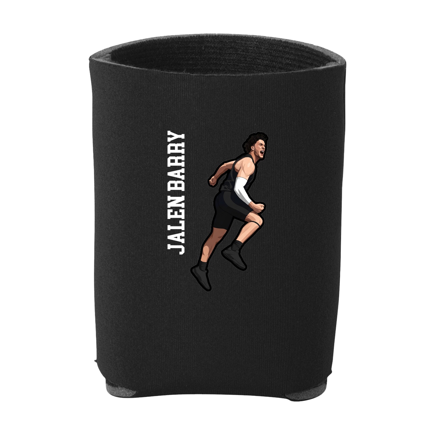 Can Holder — Name Vertical in Black