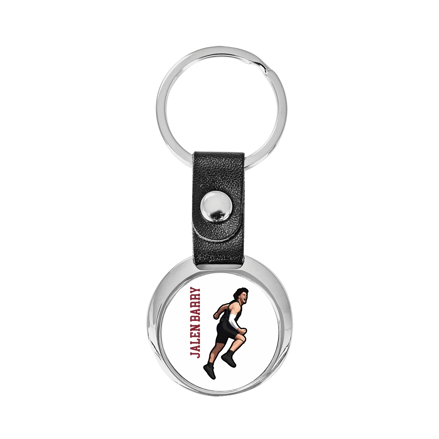 Key Chain — Name Vertical in Classic