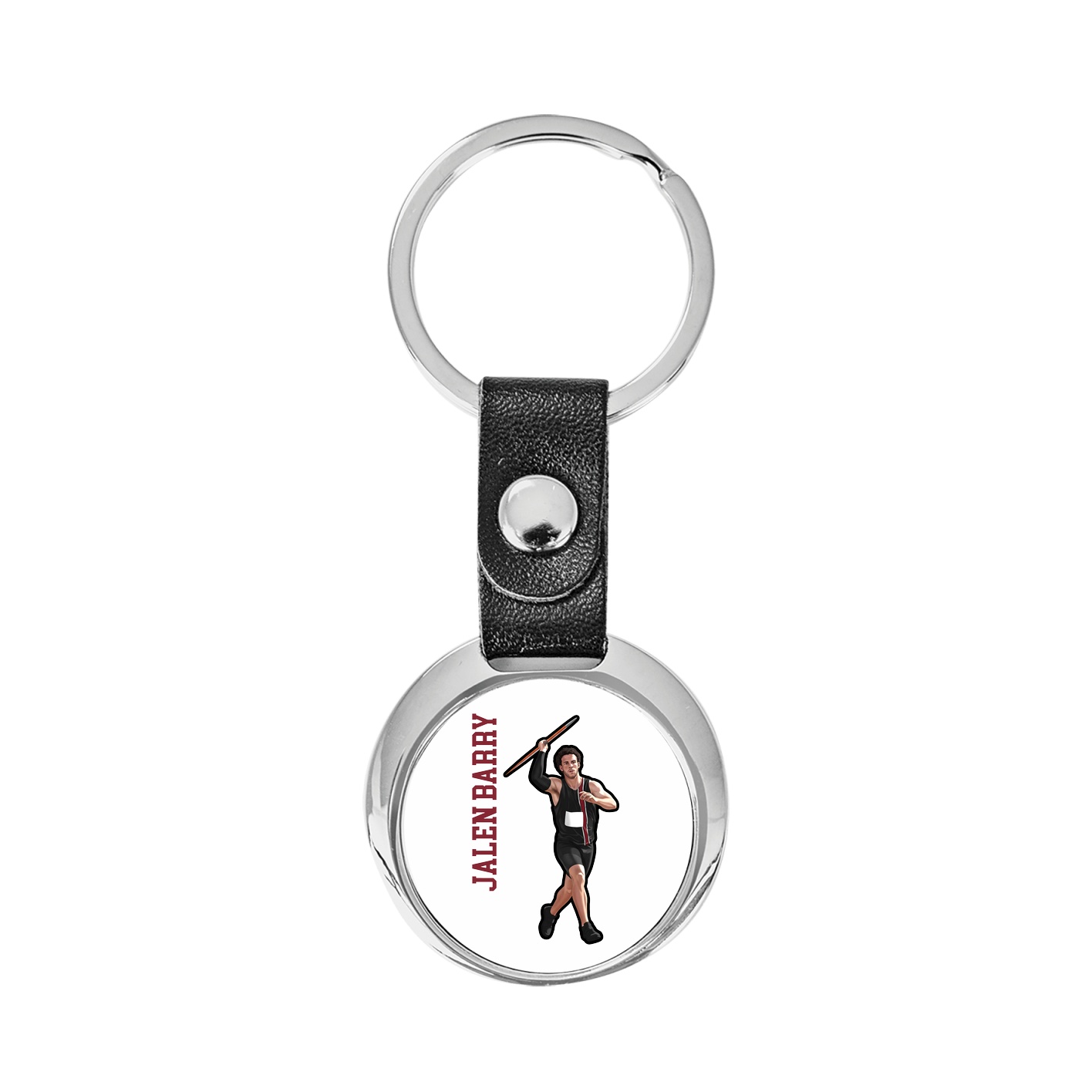 Key Chain — Name Vertical in Classic