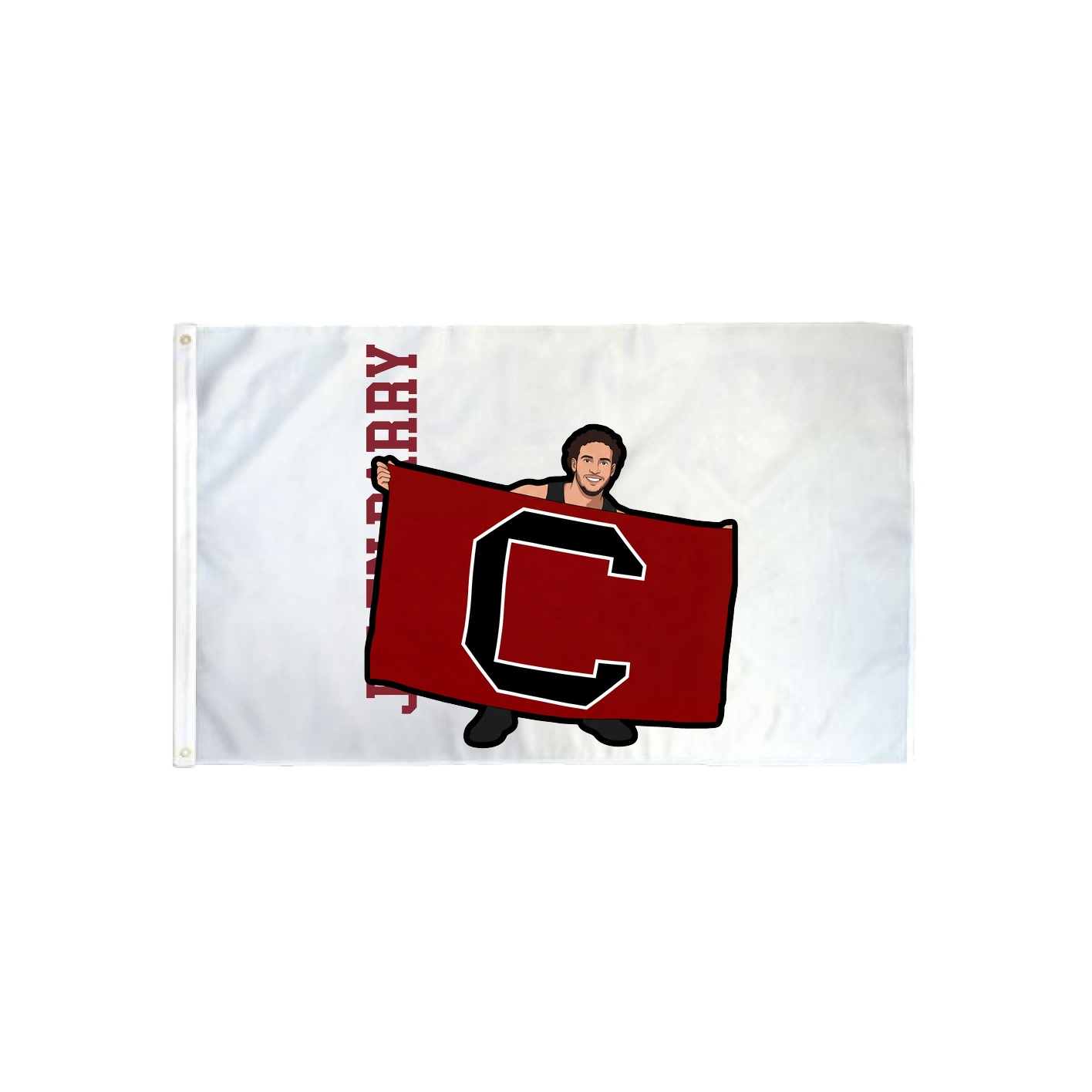 3x5 Flag — Name Vertical in Classic