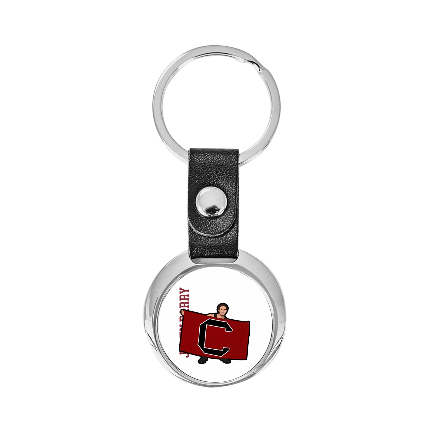 Key Chain — Name Vertical in Classic