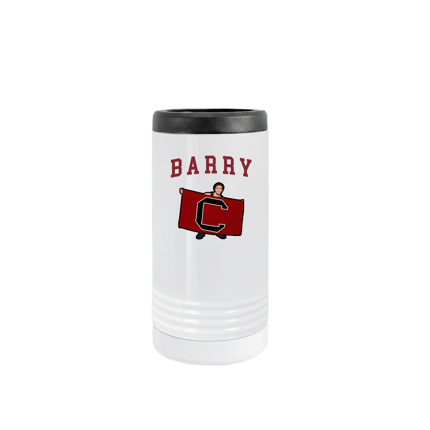 Slim Beverage Holder — Shirsey in White