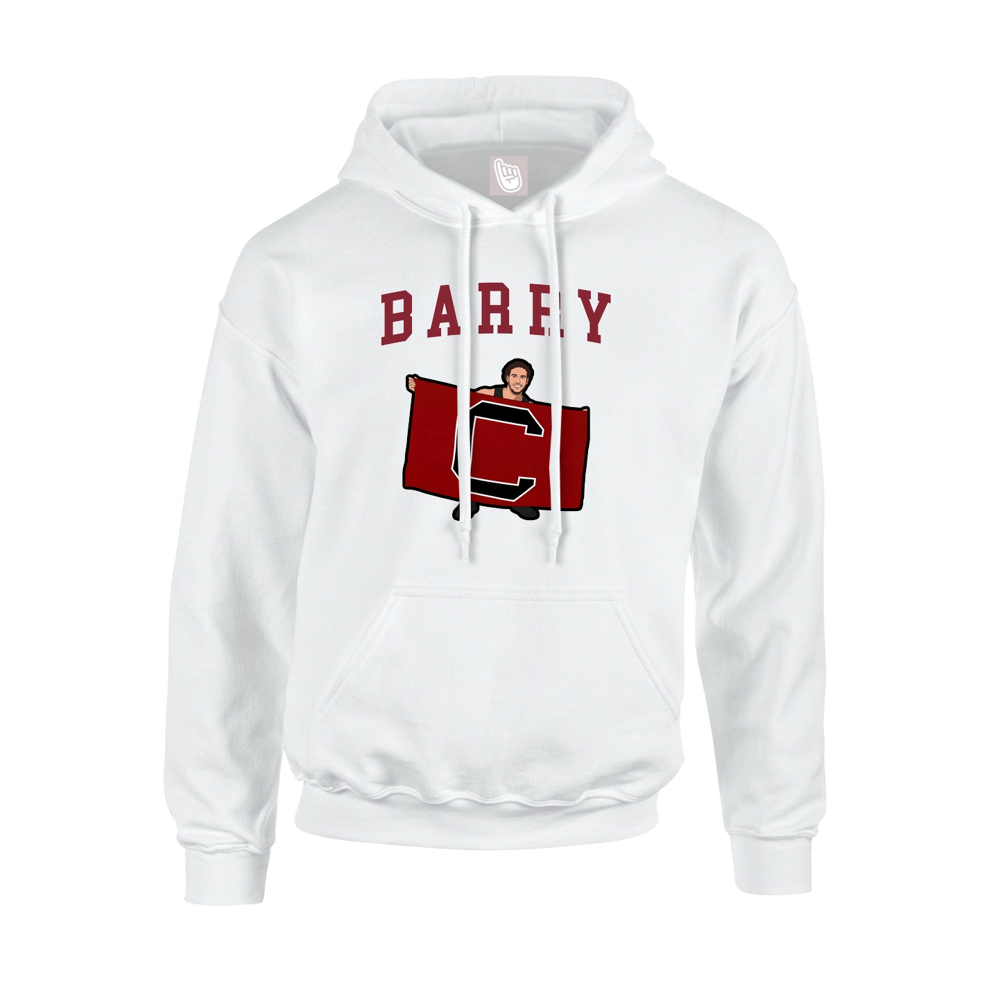 Hoodie — Shirsey in White