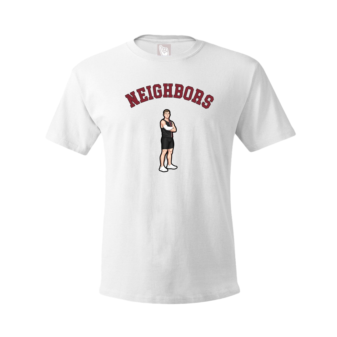 Youth Tee — Shirsey Arch in White