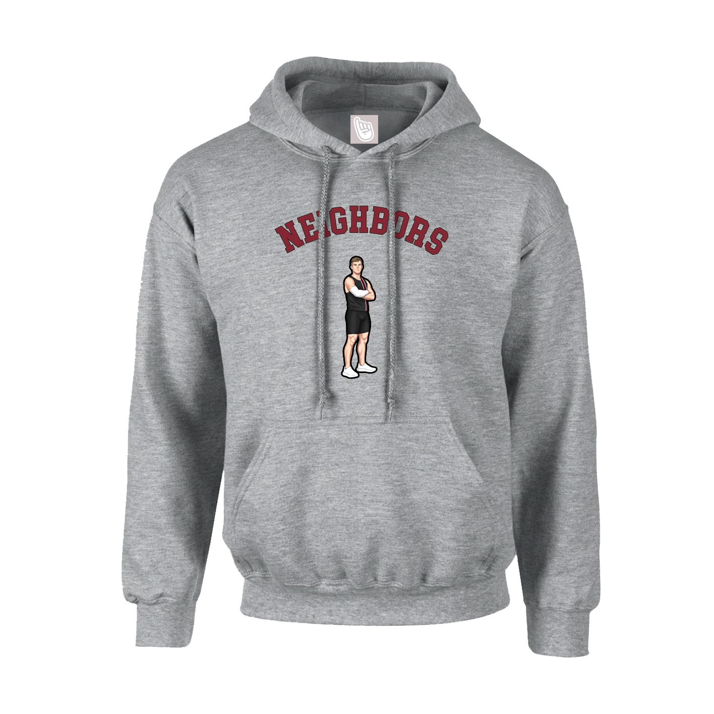 Hoodie — Shirsey Arch in Grey