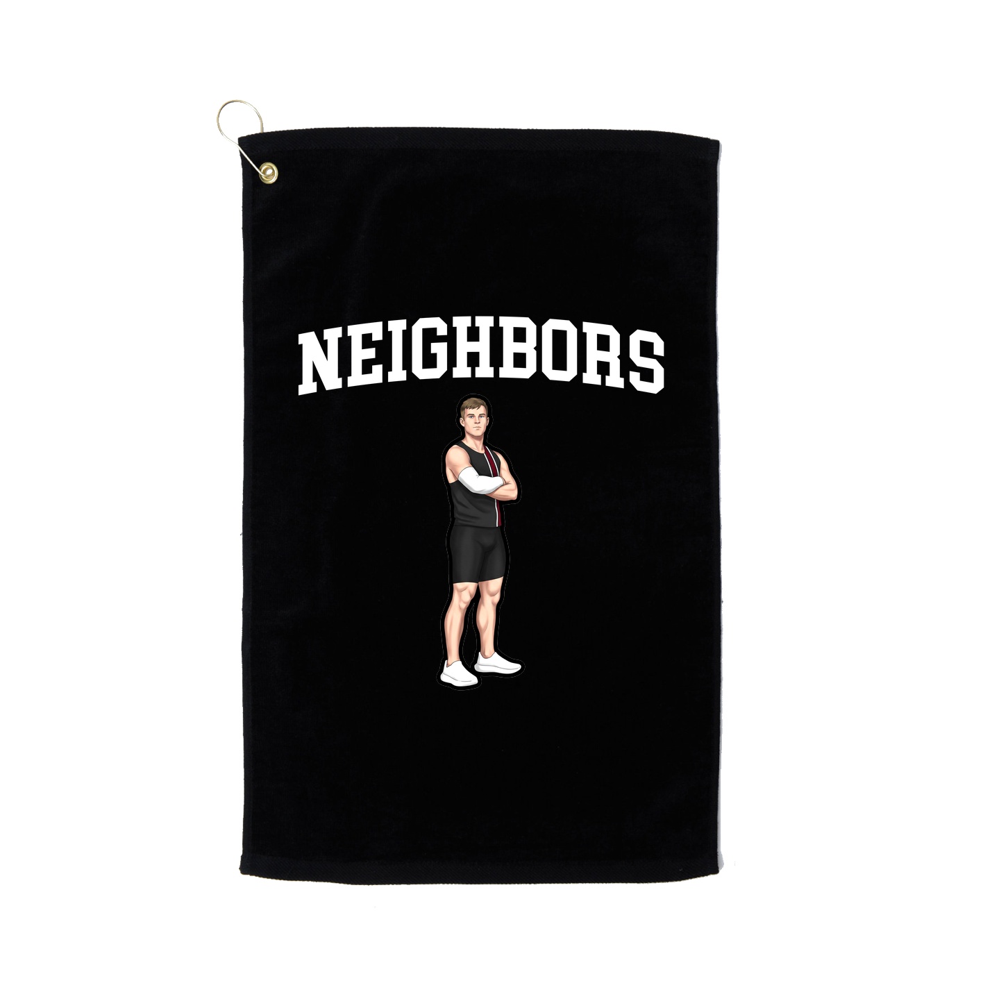 Golf Towel — Shirsey in Black