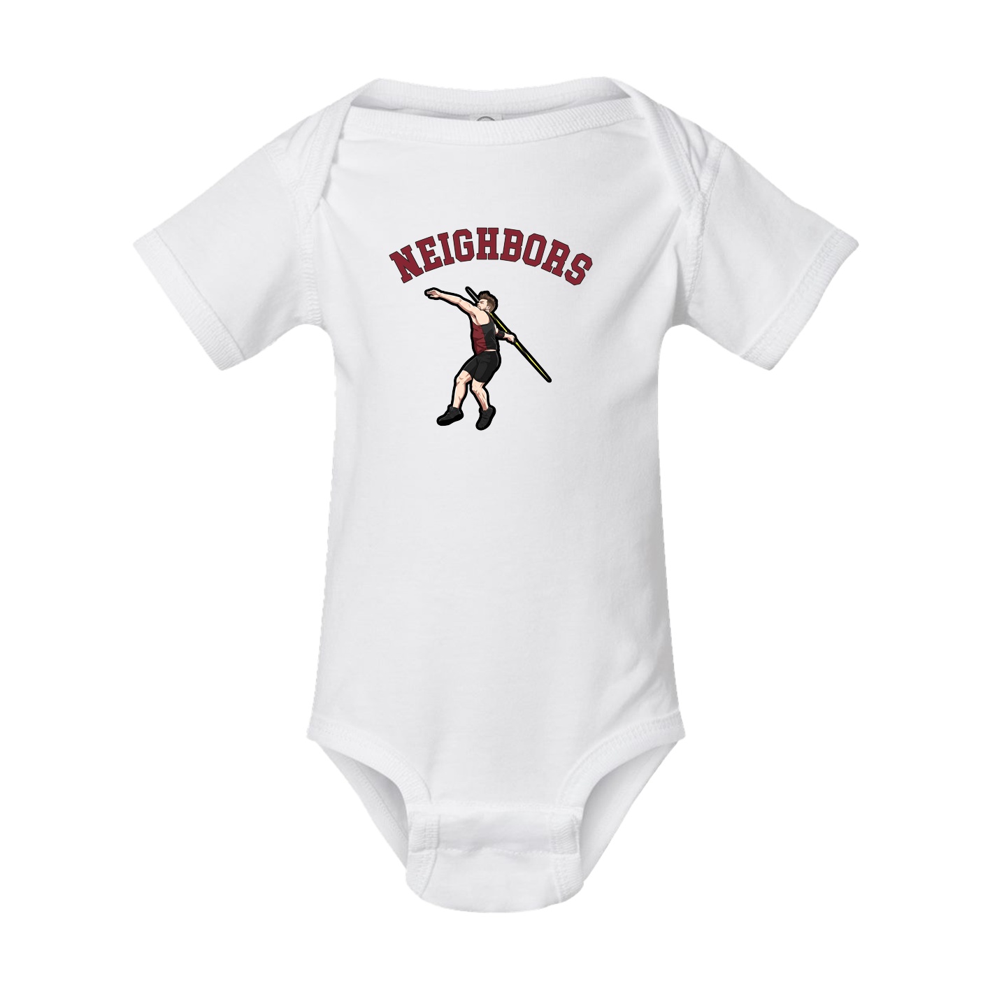Baby Onesie — Shirsey Arch in White