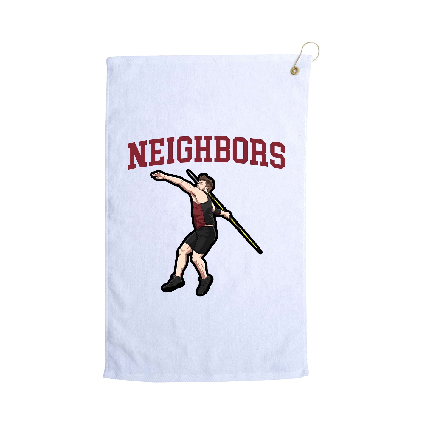 Golf Towel — Shirsey in White
