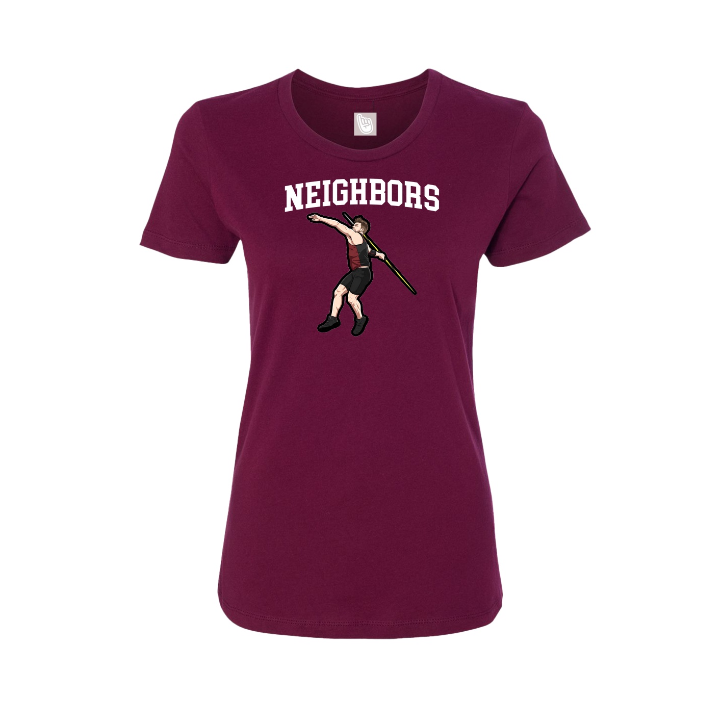 Womens Tee — Shirsey in Maroon