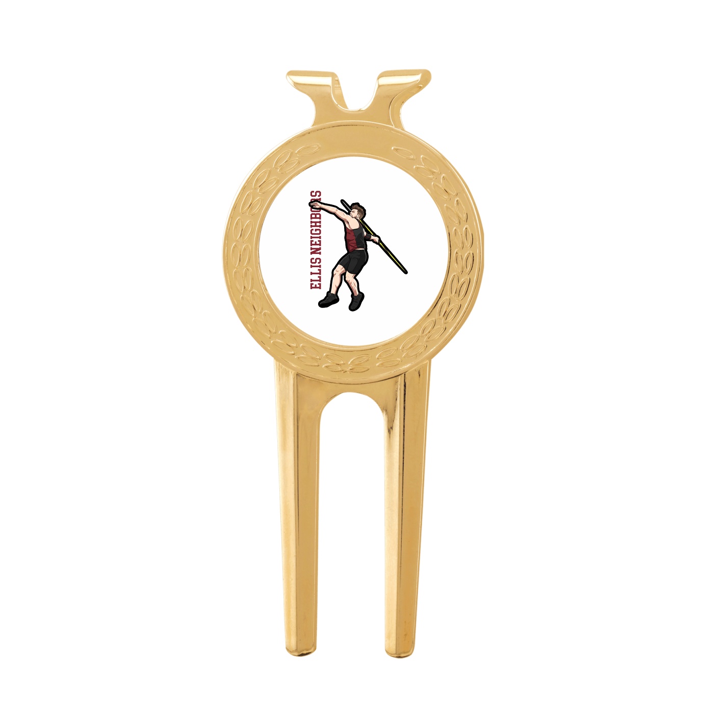 Divot Tool with Ball Marker — Name Vertical in Classic