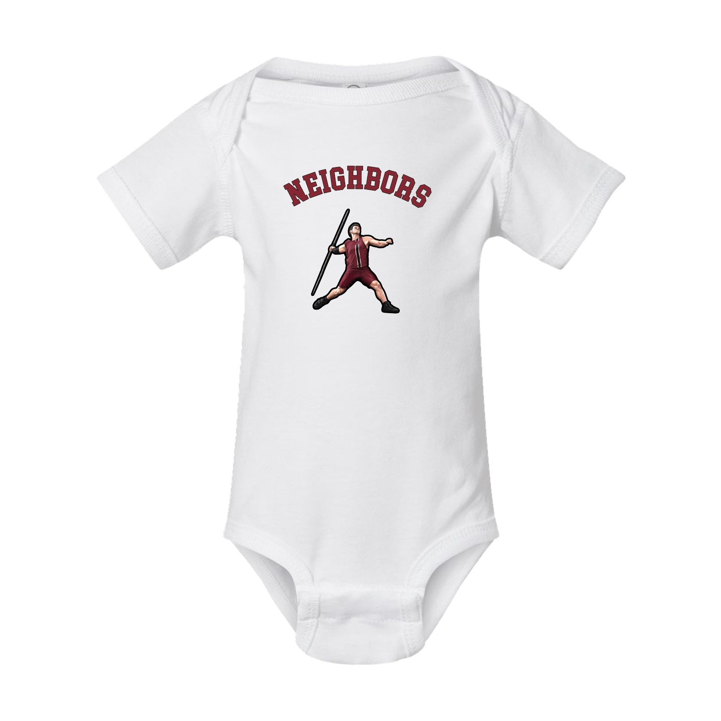 Baby Onesie — Shirsey Arch in White