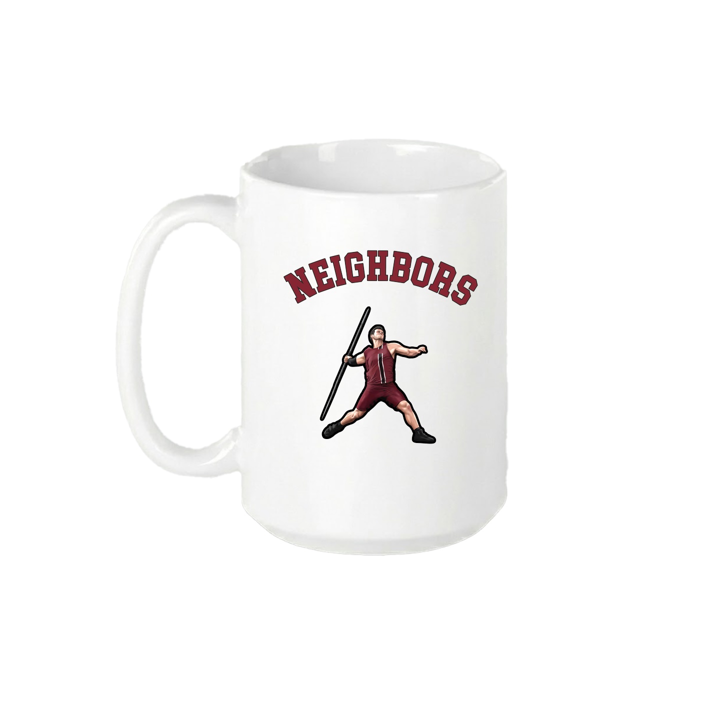 15oz Coffee Mug — Shirsey Arch in White