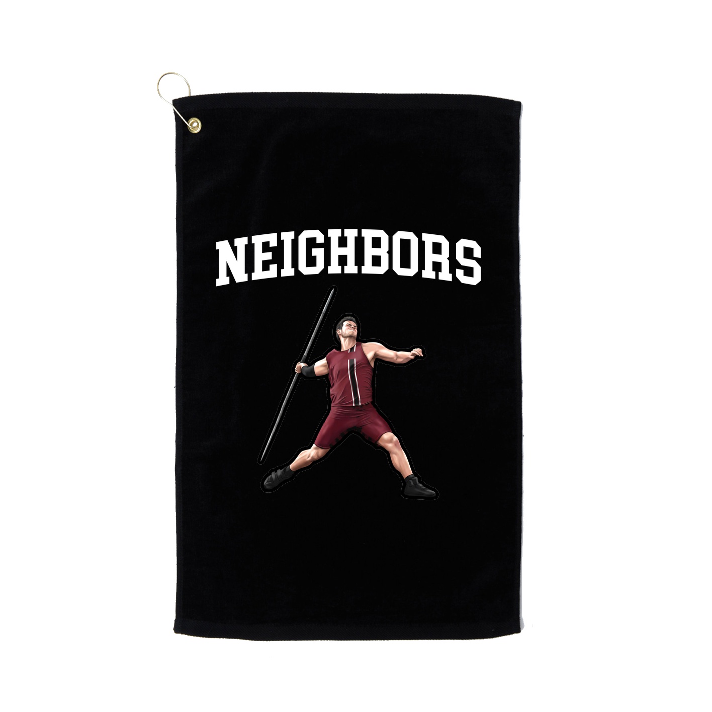 Golf Towel — Shirsey in Black