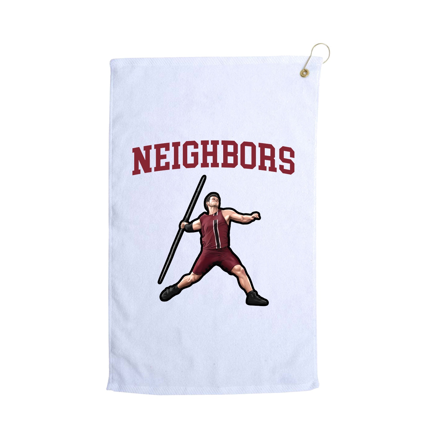 Golf Towel — Shirsey in White