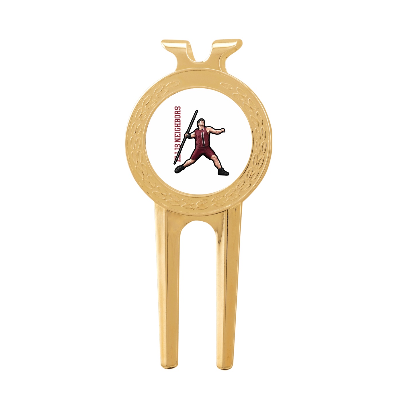 Divot Tool with Ball Marker — Name Vertical in Classic
