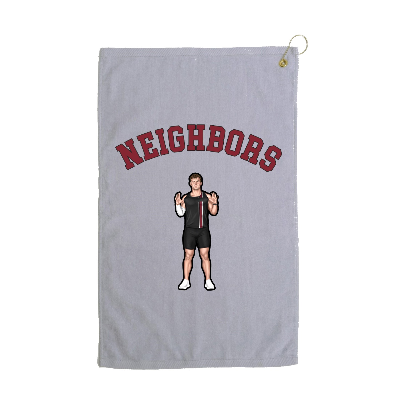 Golf Towel — Shirsey Arch in Grey