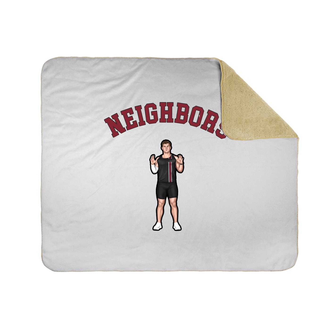 Throw Blanket — Shirsey Arch in White