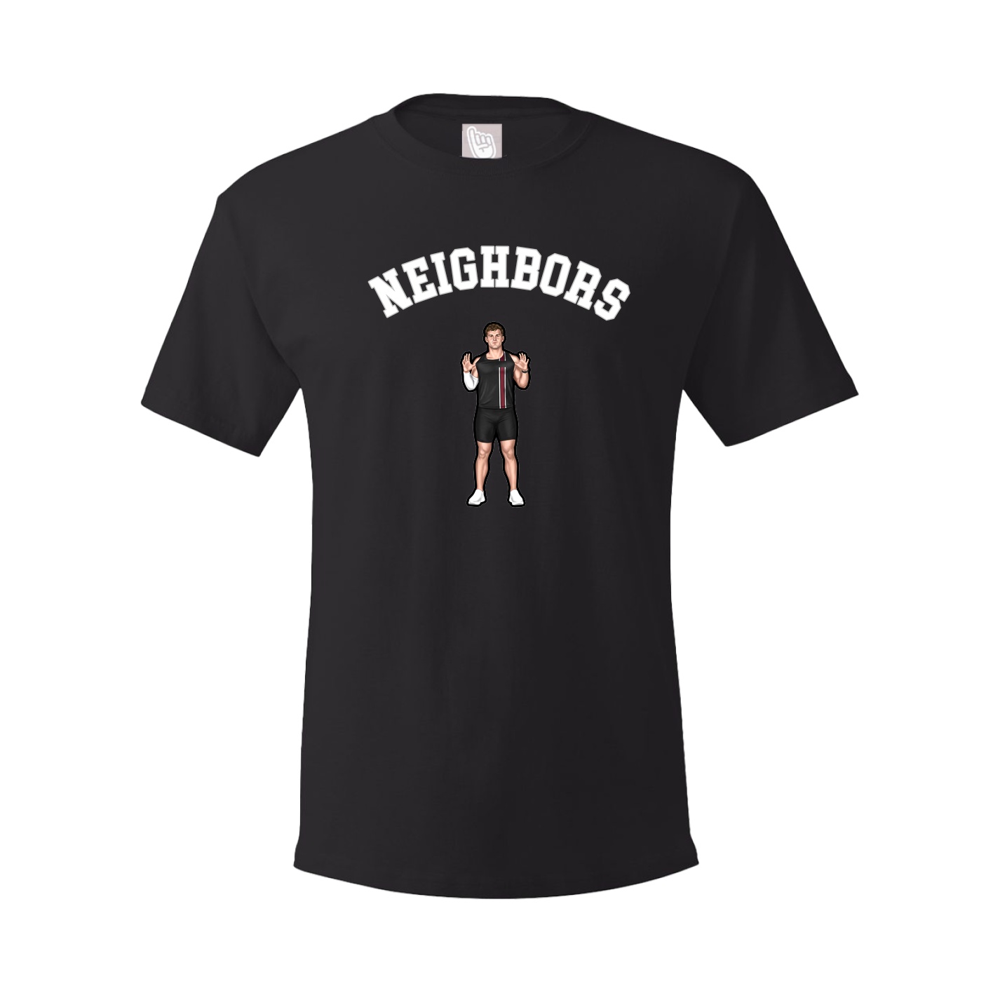 Youth Tee — Shirsey Arch in Black