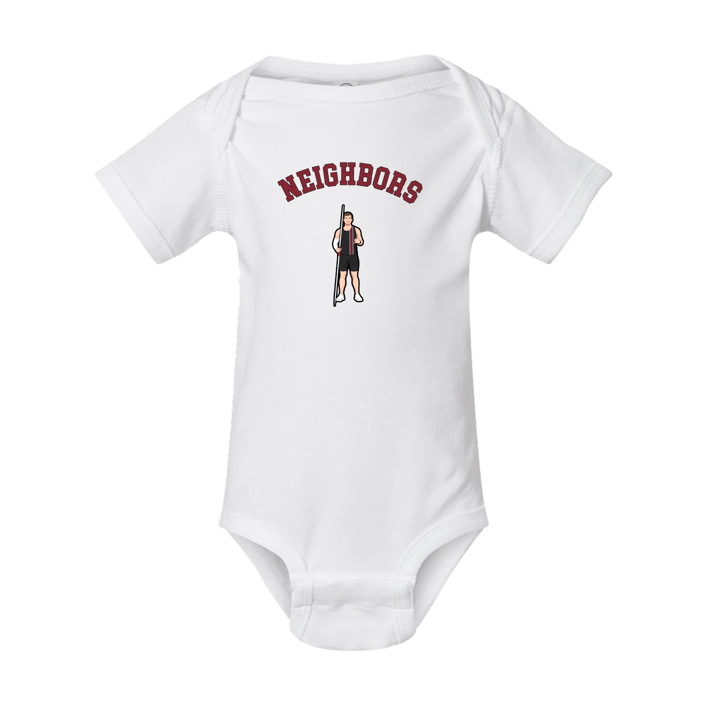 Baby Onesie — Shirsey Arch in White