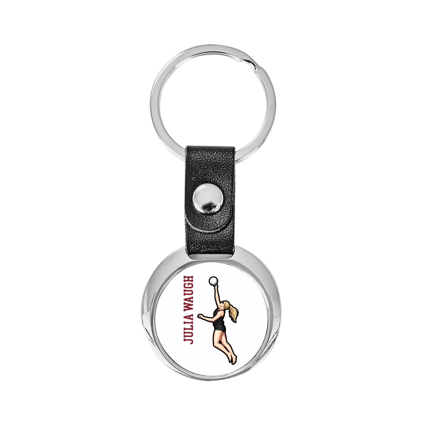Key Chain — Name Vertical in Classic