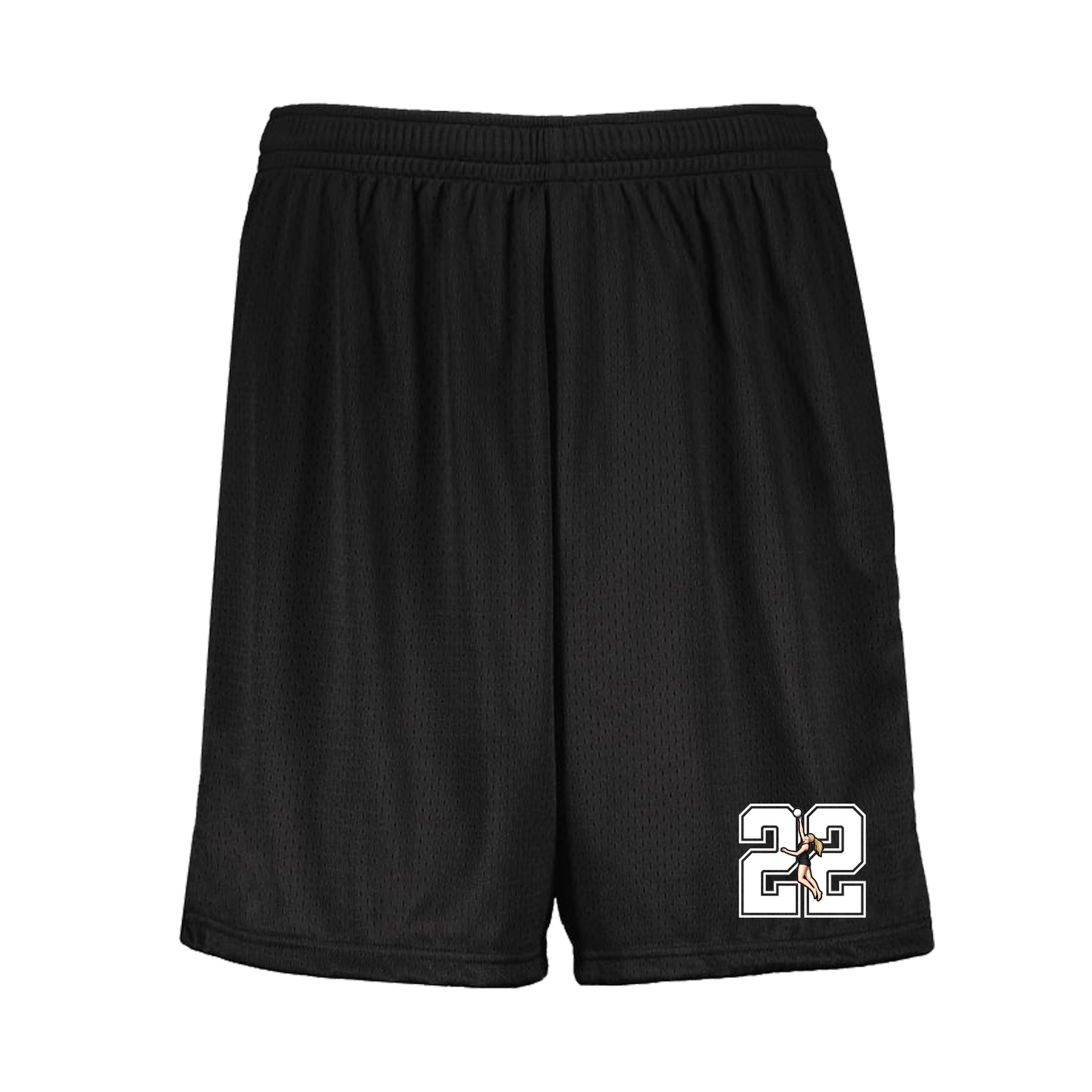 Shorts — Number in Black
