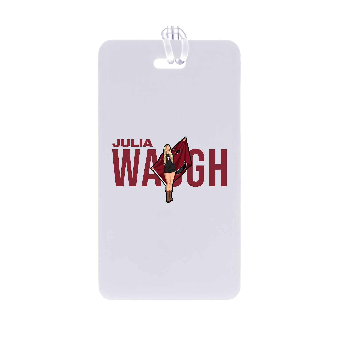 Bag Tag — Player Name in Classic