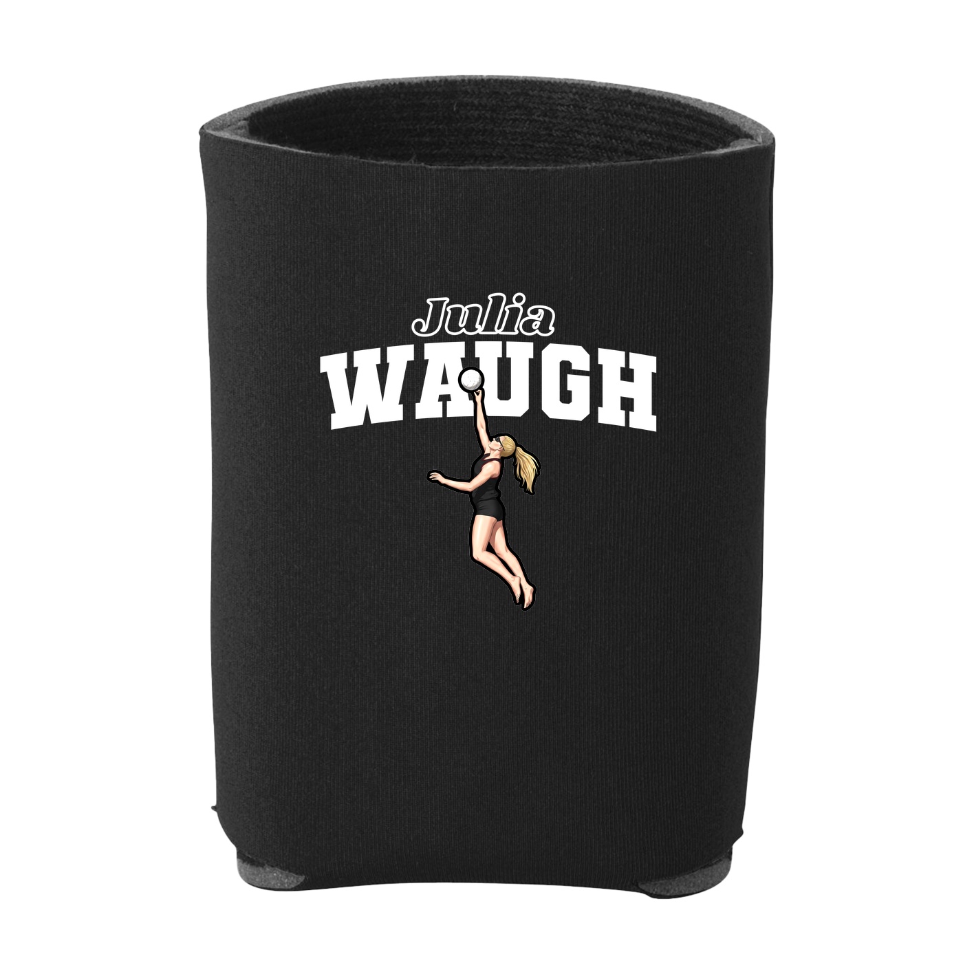 Can Holder — Name Arch in Black