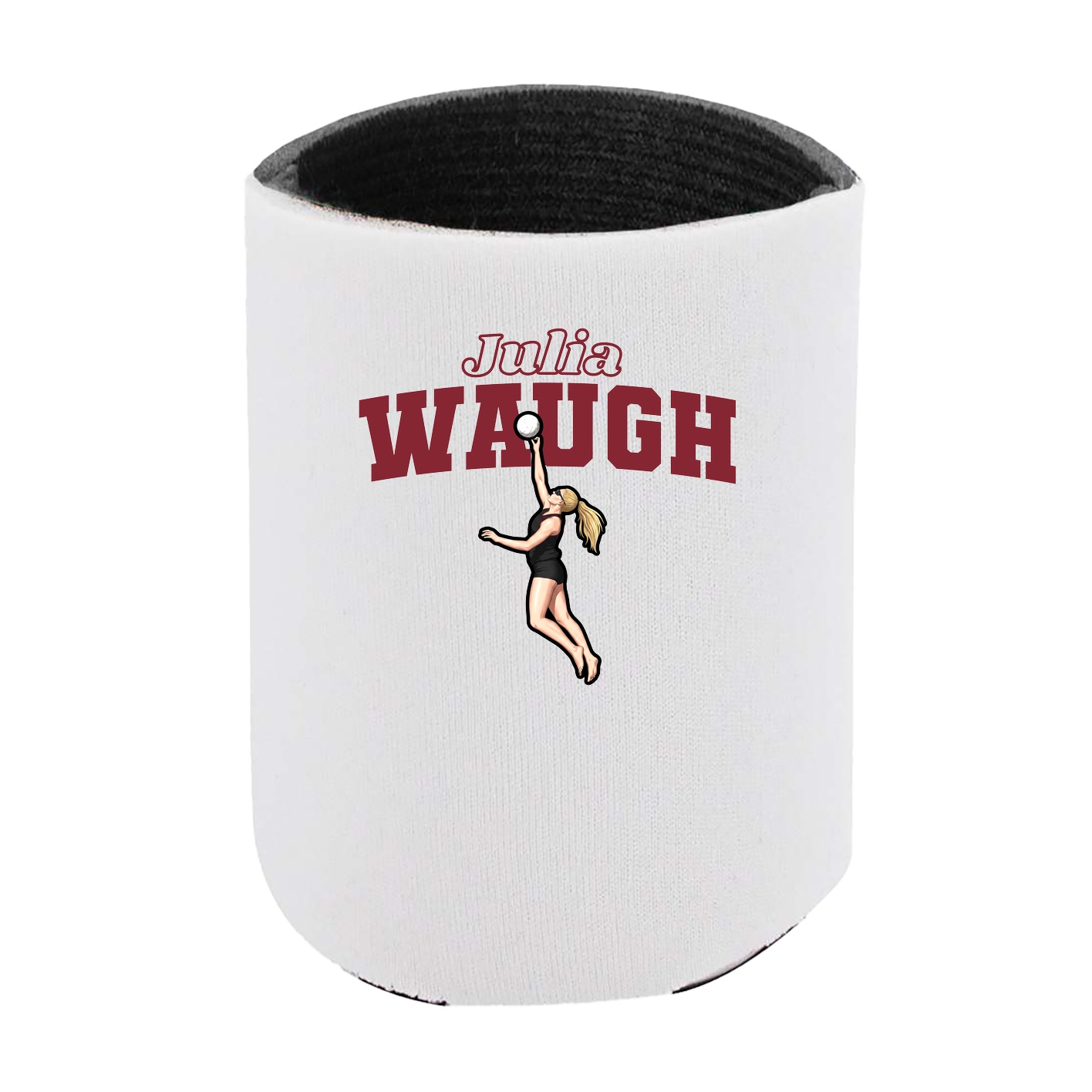 Can Holder — Name Arch in White