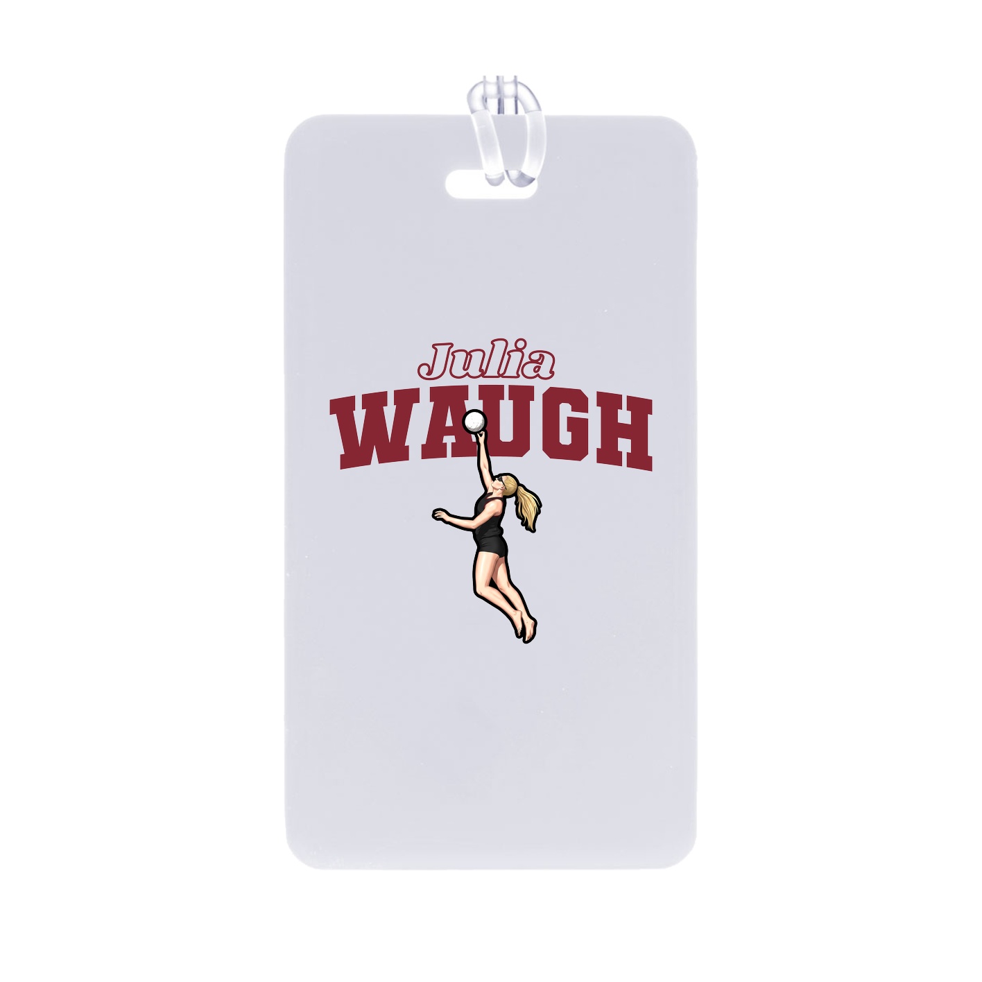 Bag Tag — Name Arch in Classic