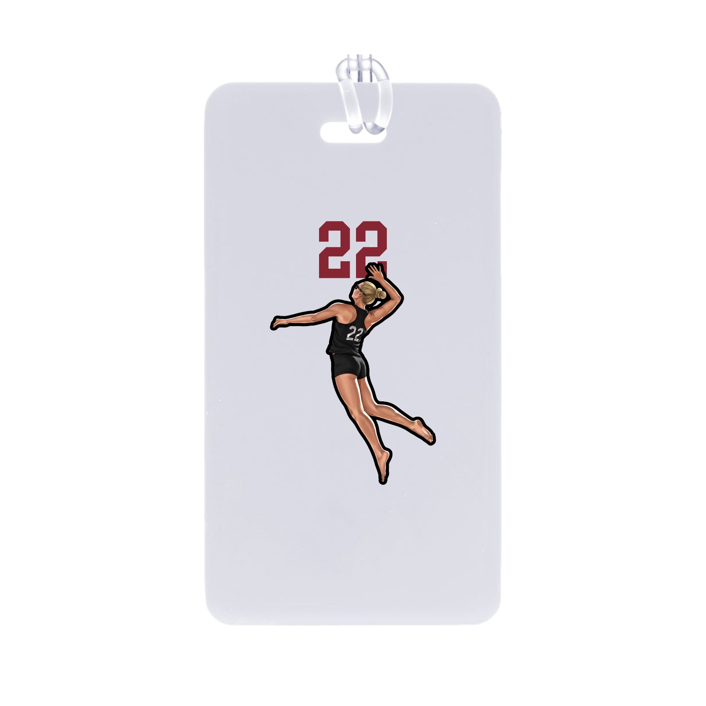 Bag Tag — Number Top in Classic