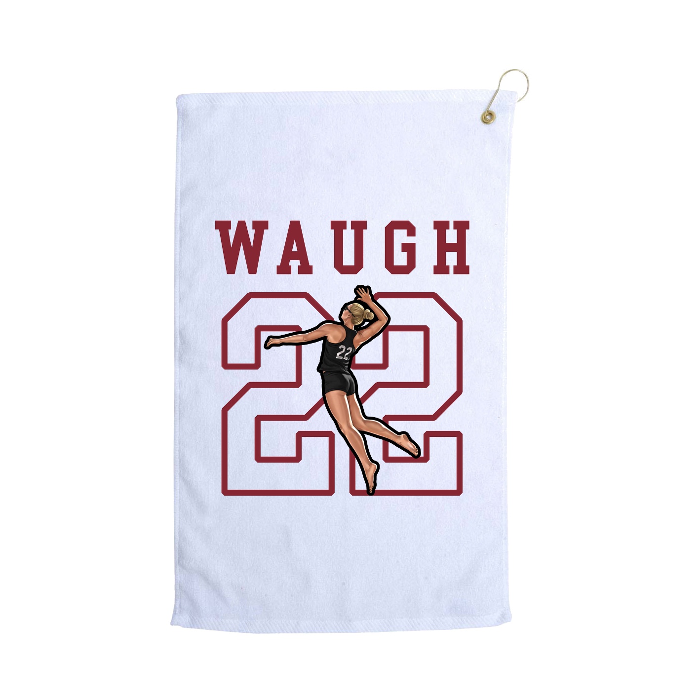 Golf Towel — Shirsey in White