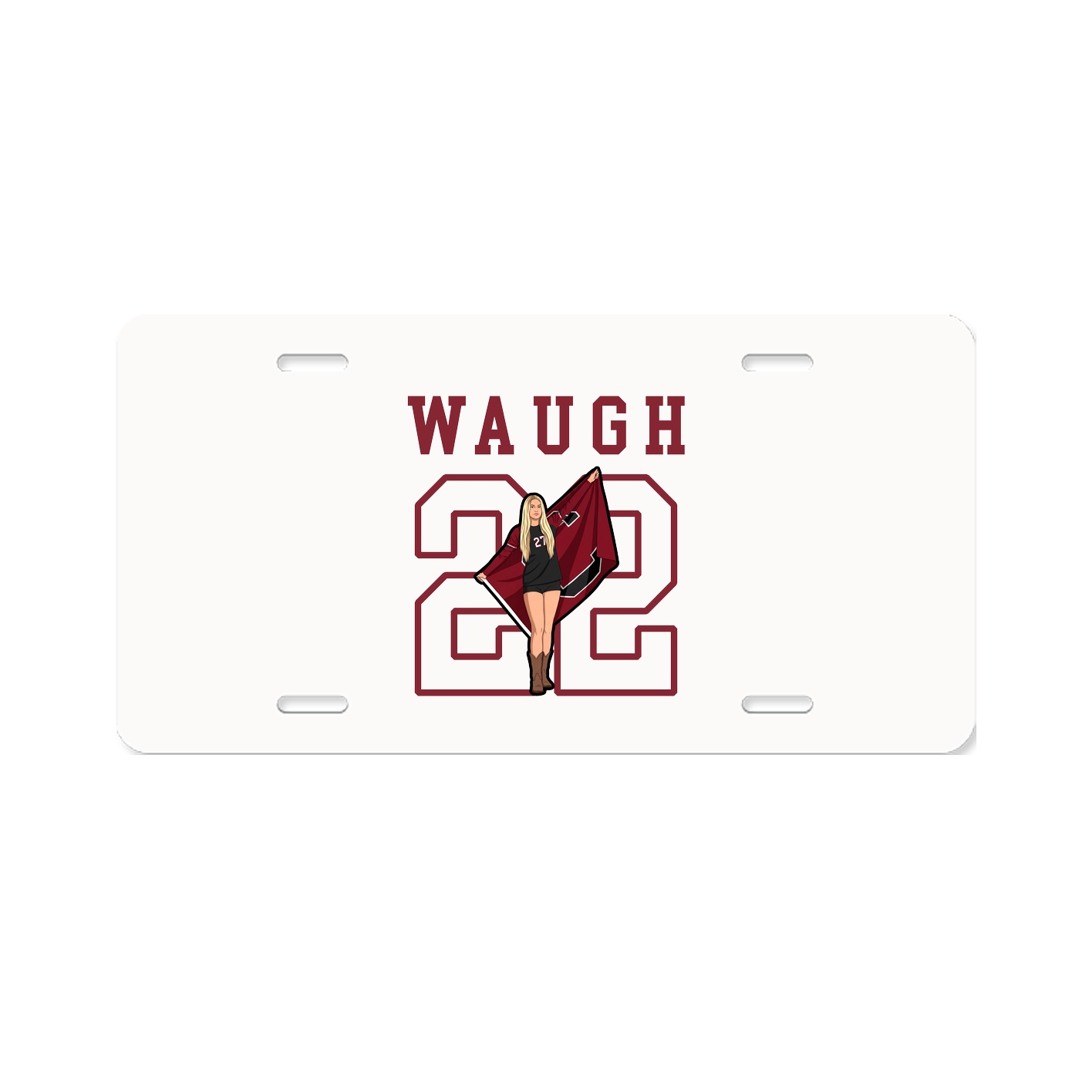 License Plate — Shirsey in Classic