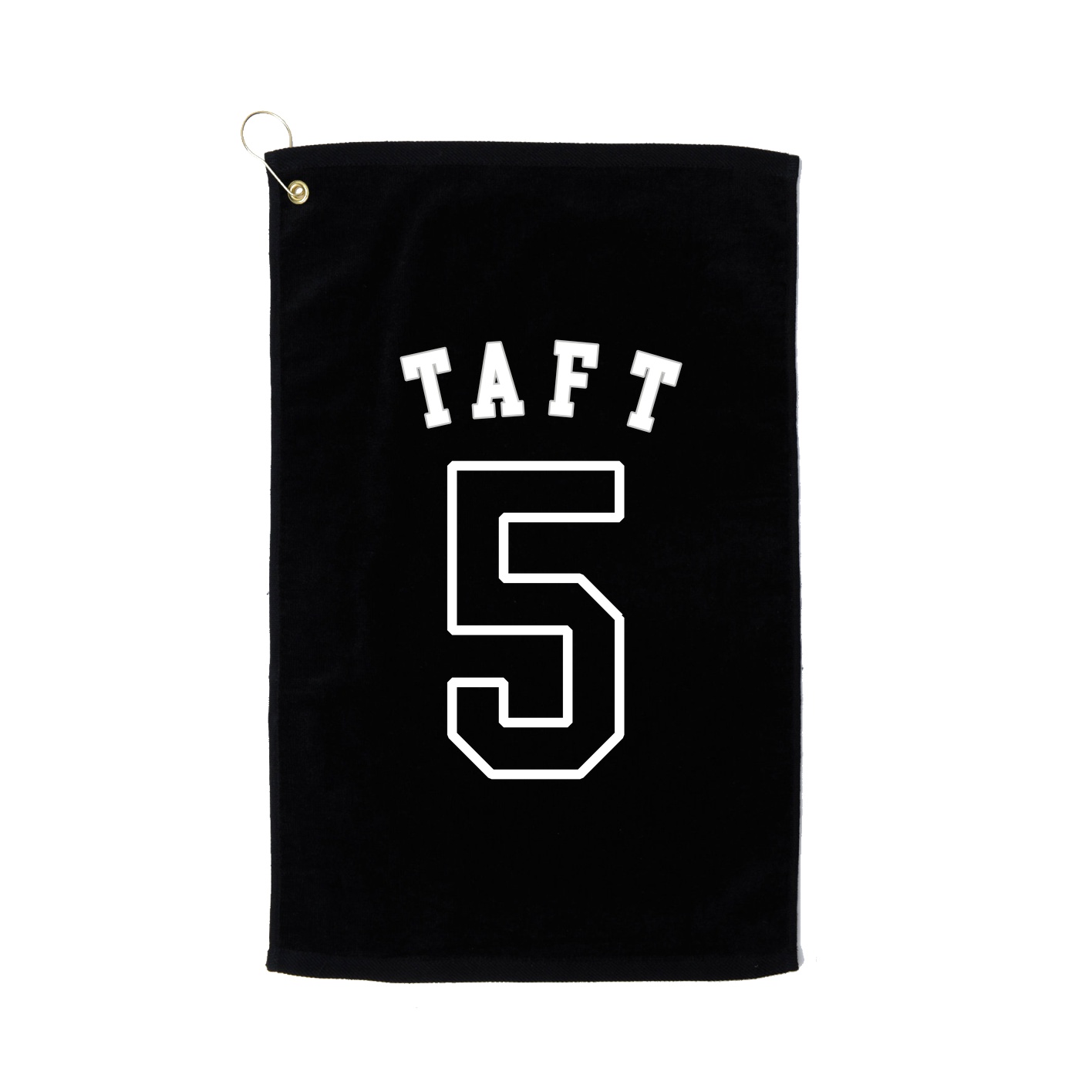 Golf Towel — Shirsey Arch in Black