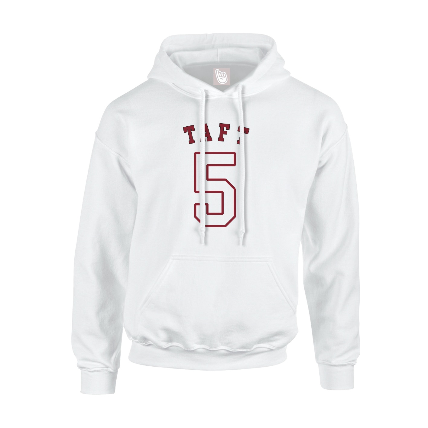Hoodie — Shirsey Arch in White