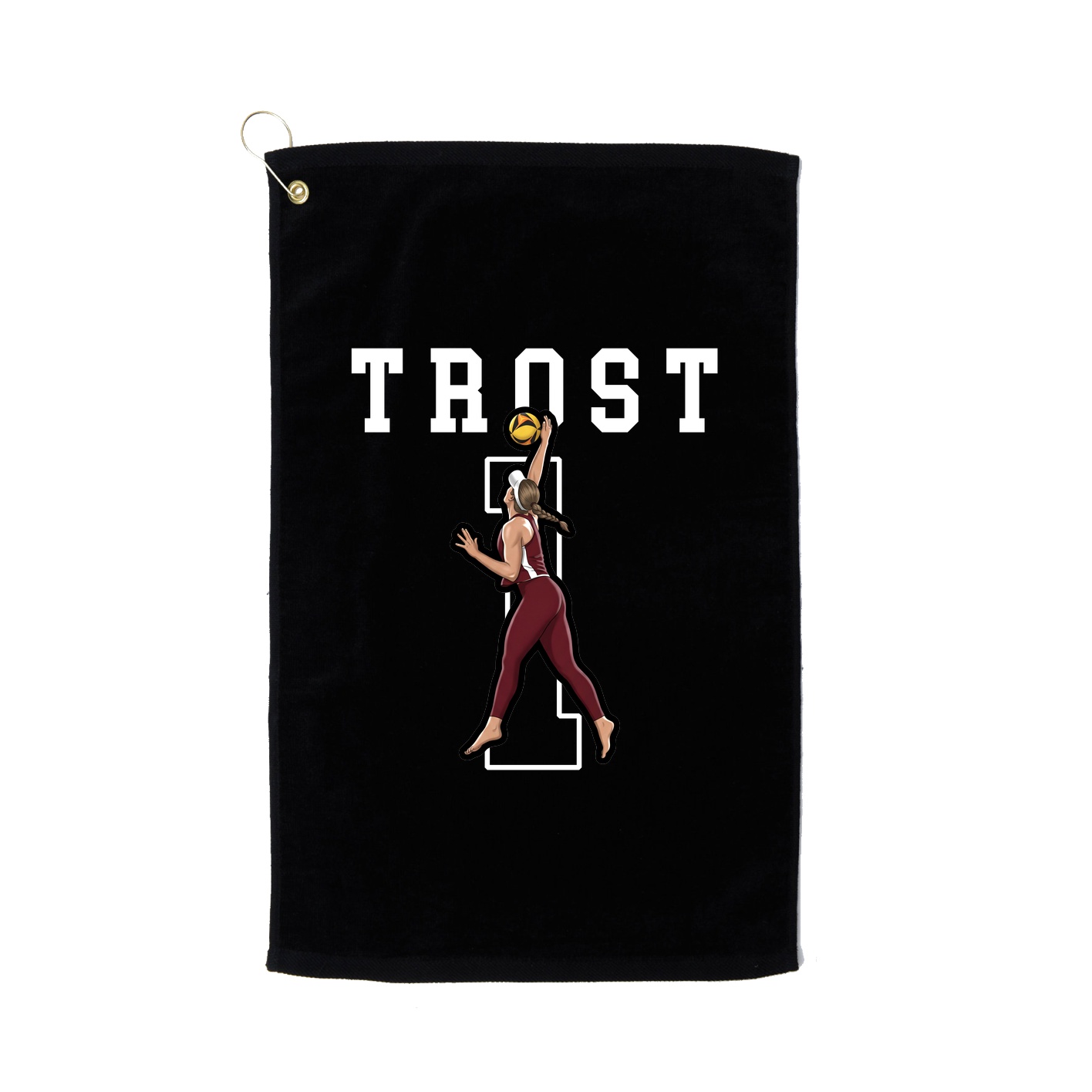 Golf Towel — Shirsey in Black