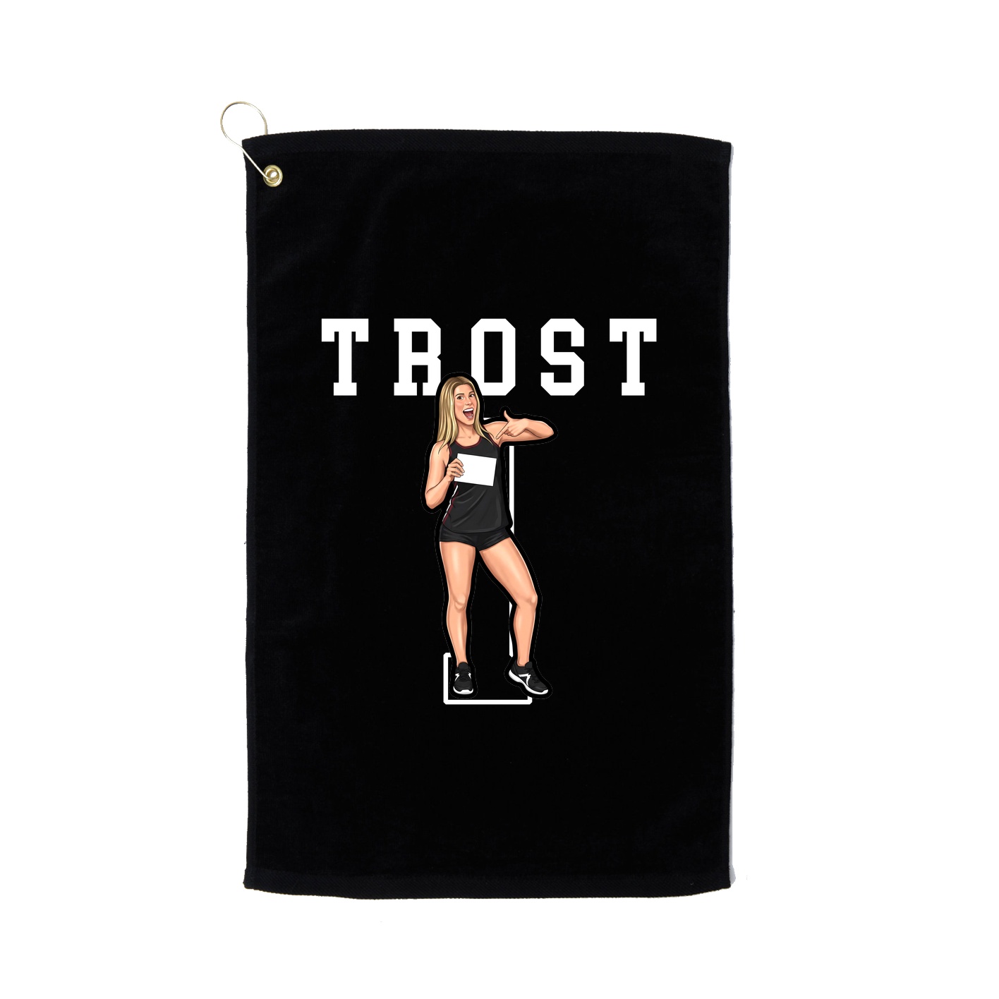 Golf Towel — Shirsey in Black