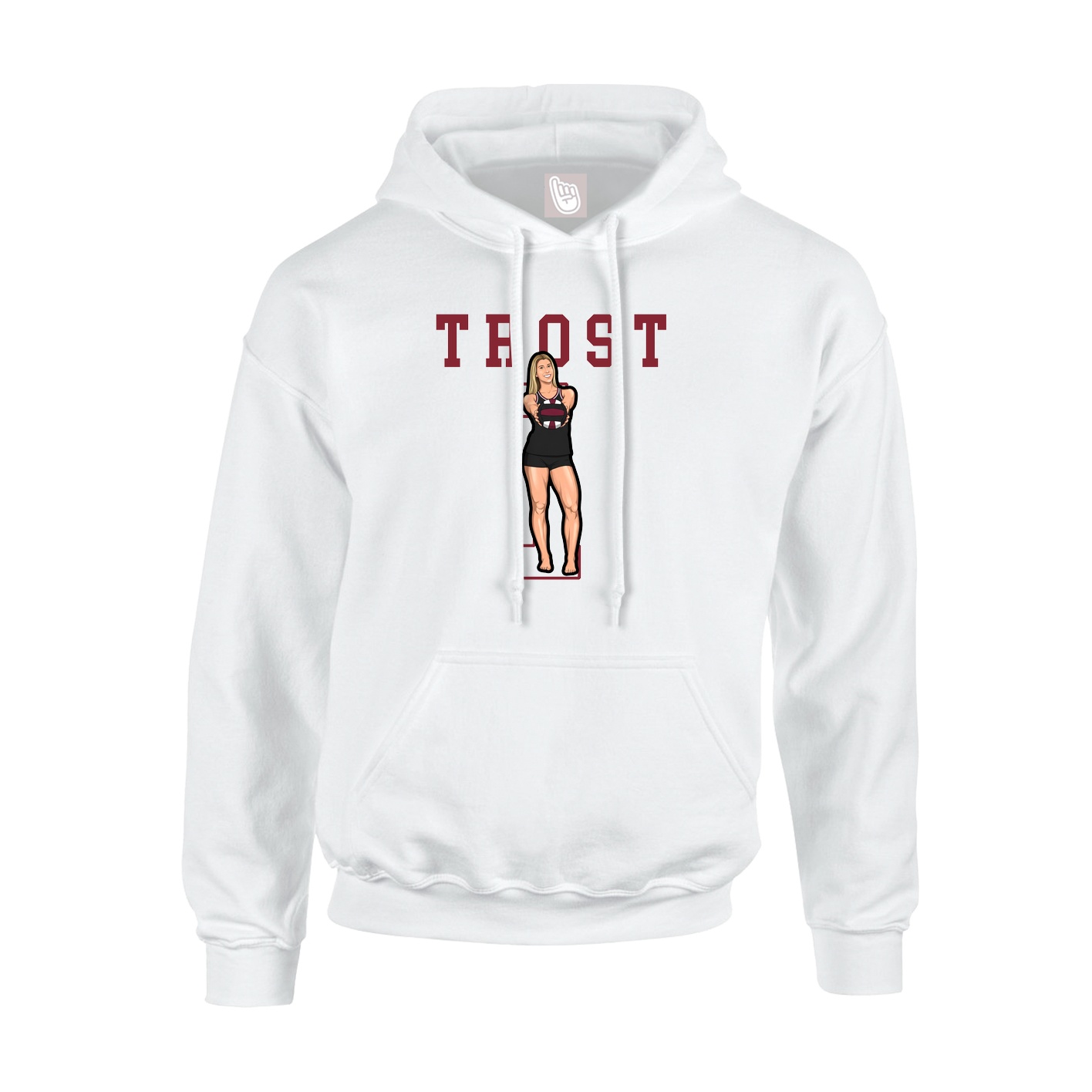 Youth Hoodie — Shirsey in White
