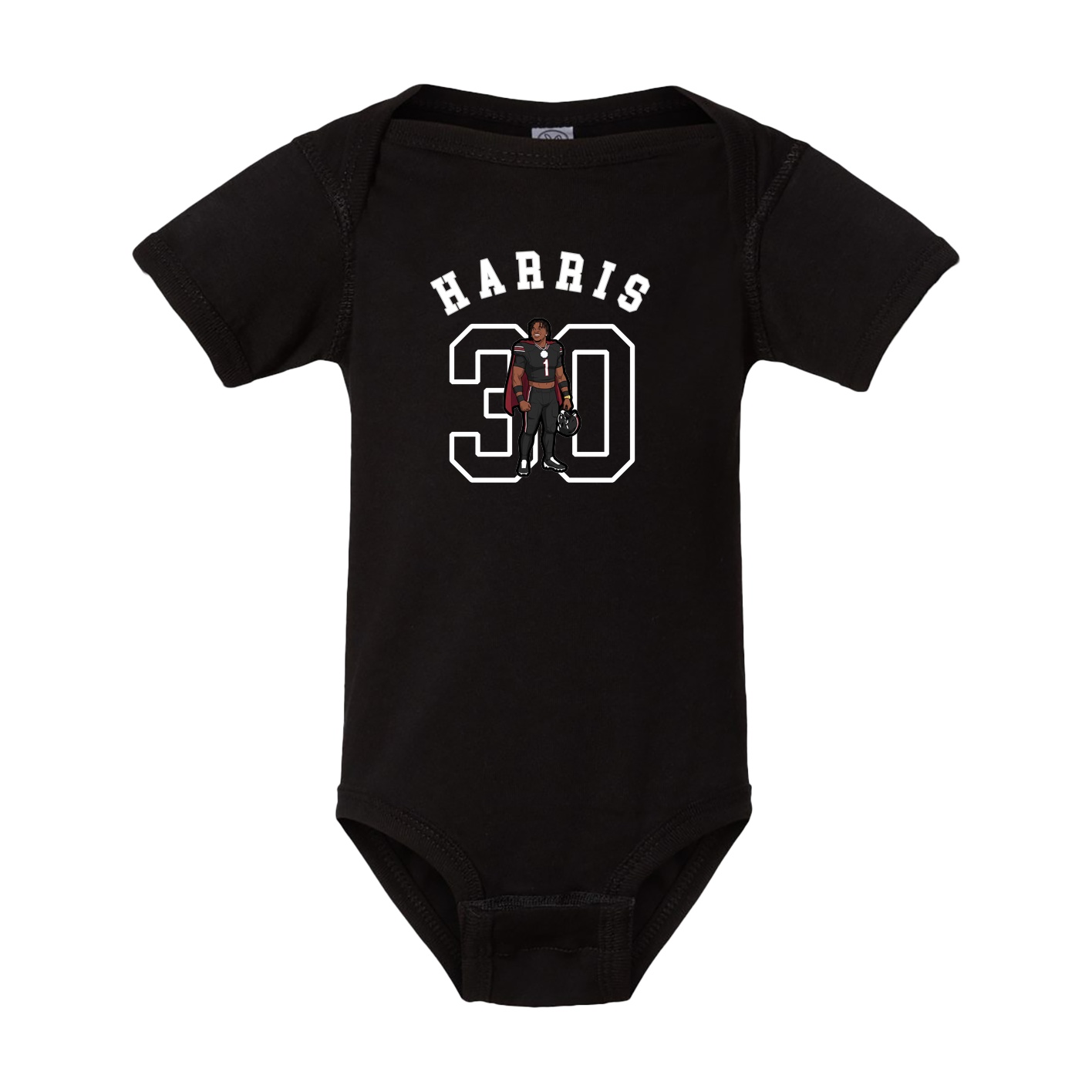 Baby Onesie — Shirsey Arch in Black
