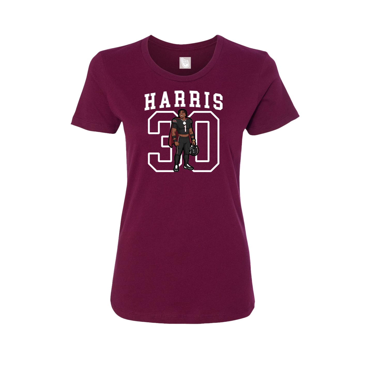 Womens Tee — Shirsey in Maroon