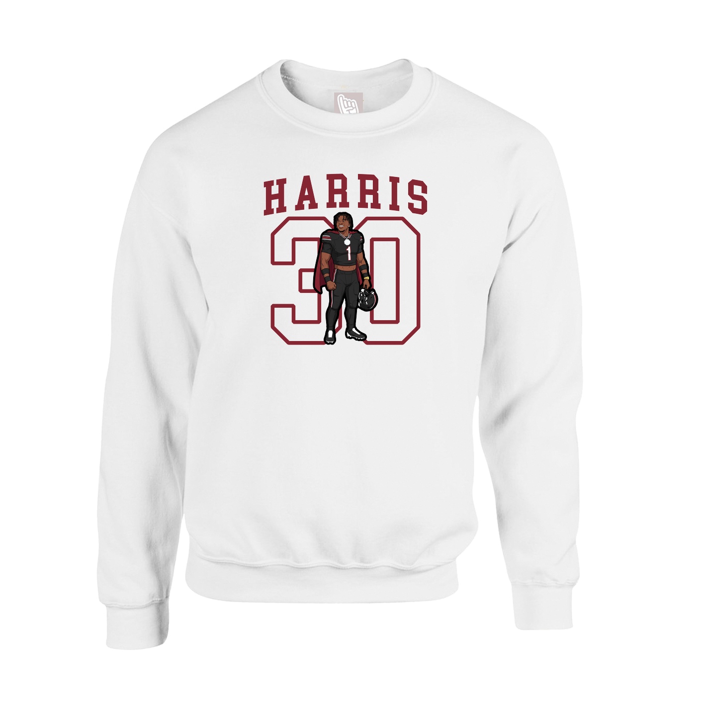 Fleece Crew — Shirsey in White
