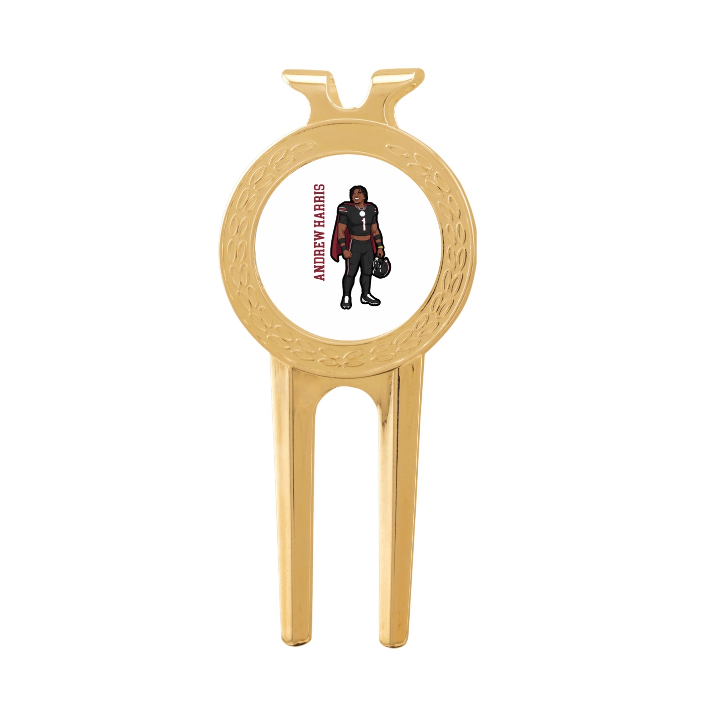 Divot Tool with Ball Marker — Name Vertical in Classic