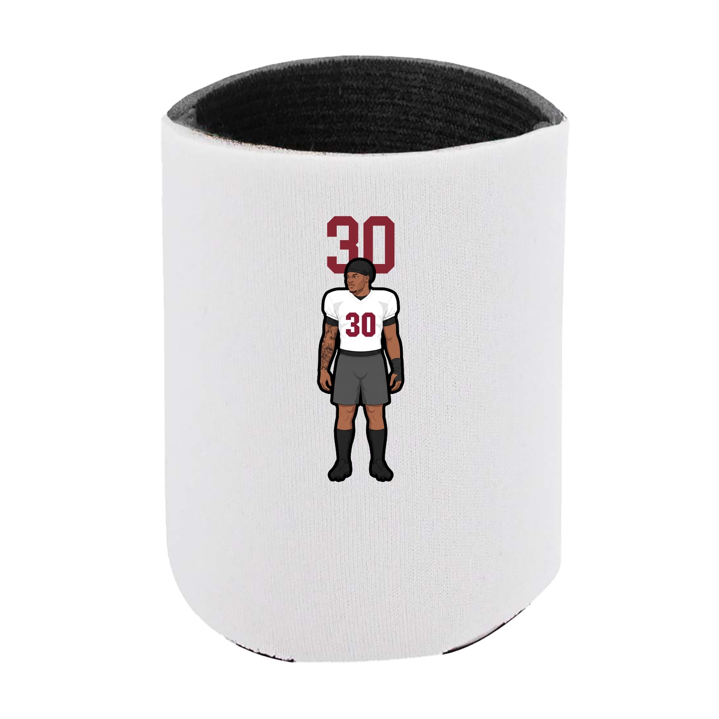 Can Holder — Number Top in White